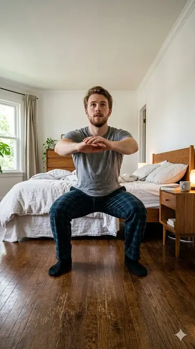 ZzZlapp squat mission — 3 of 10 completed